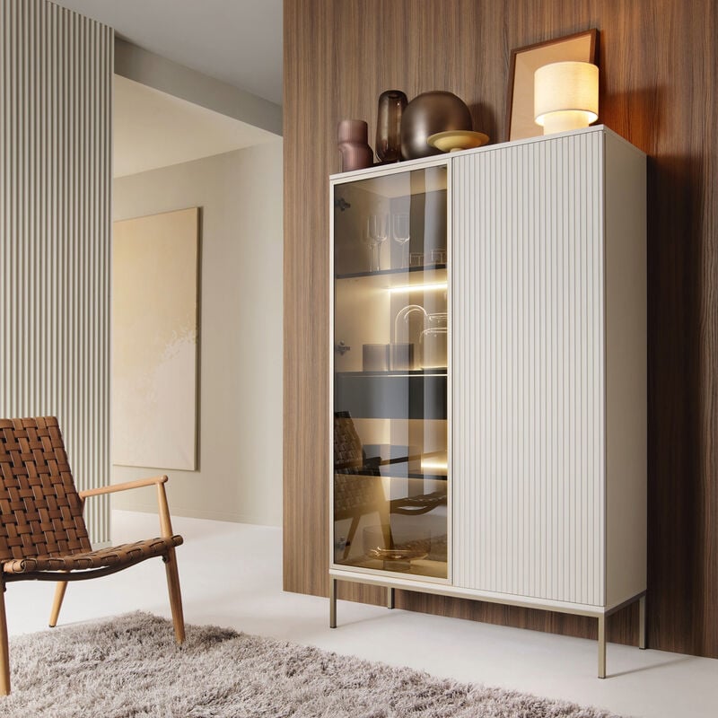 Mooa vitriini 104x39x166 cm kashmir